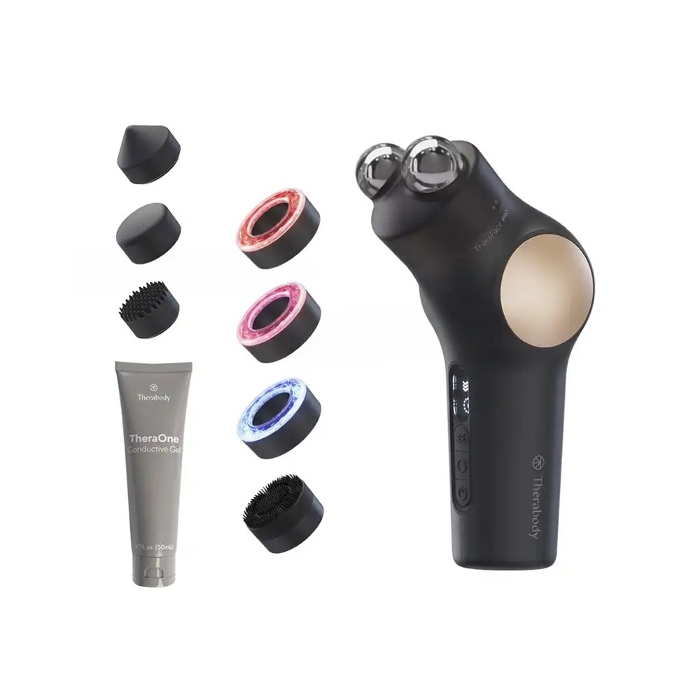 Theraface with hot/cooling attachments